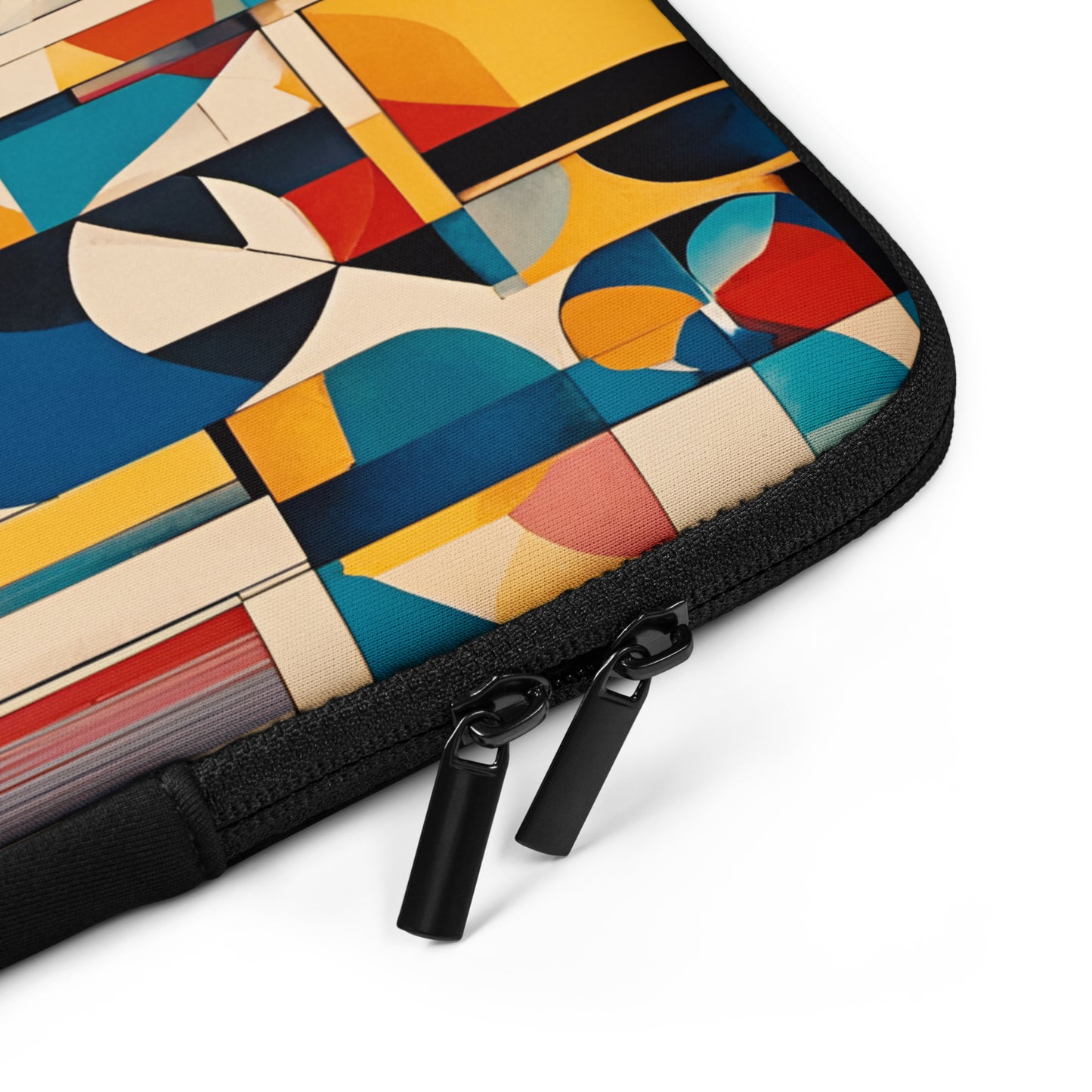 Techie and Computer Gifts, Bold Mid Century Modern Wall Art Print Laptop sleeve