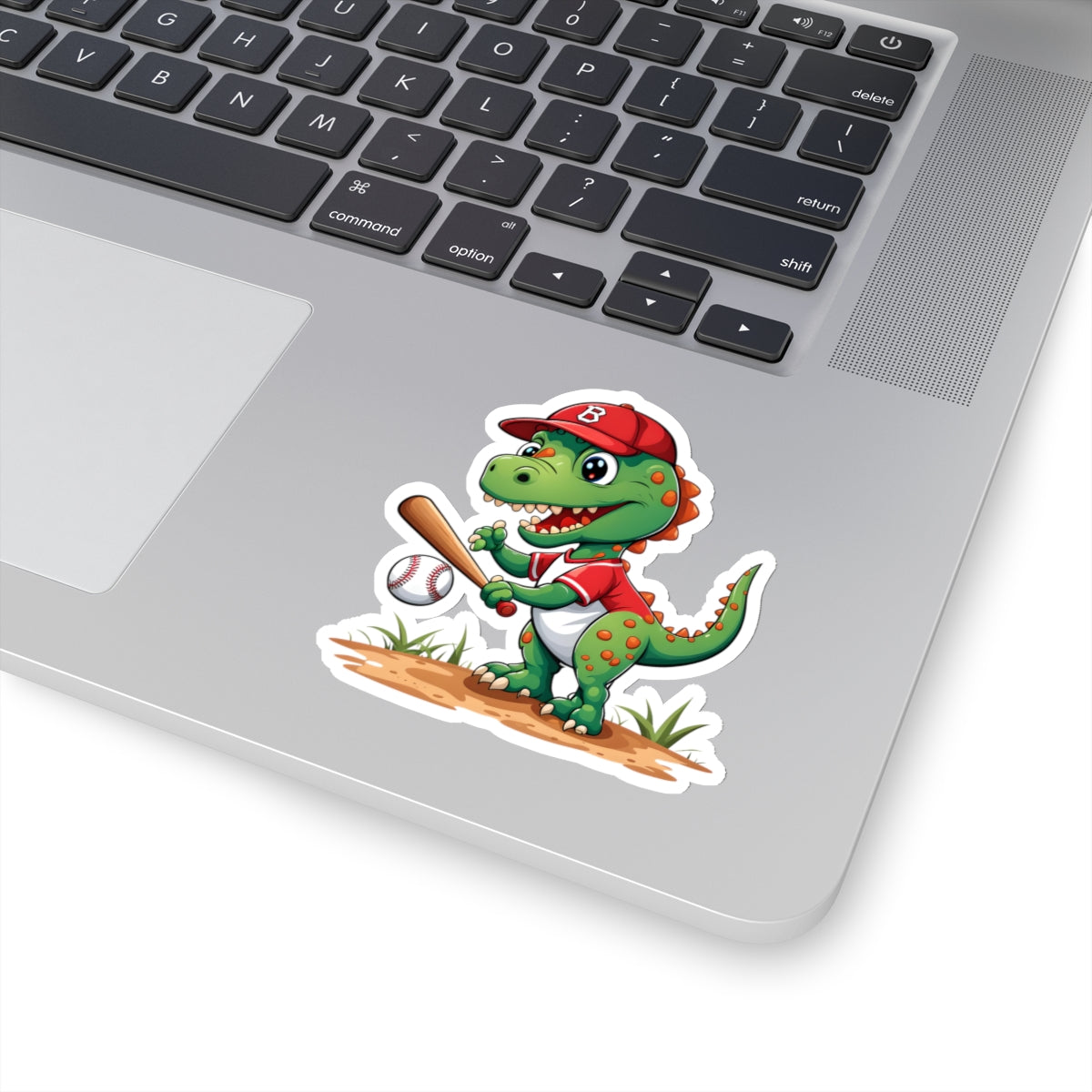 Spike the Dinosaur of Summer Kiss-Cut Stickers