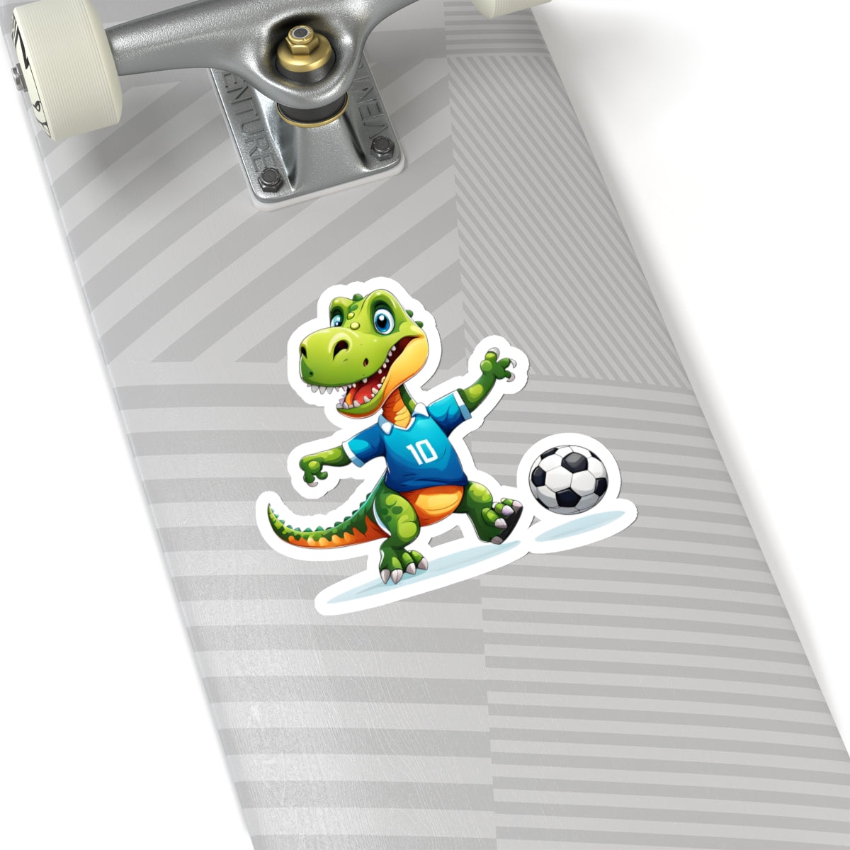 Soccersaurus Rex Kiss-Cut Stickers