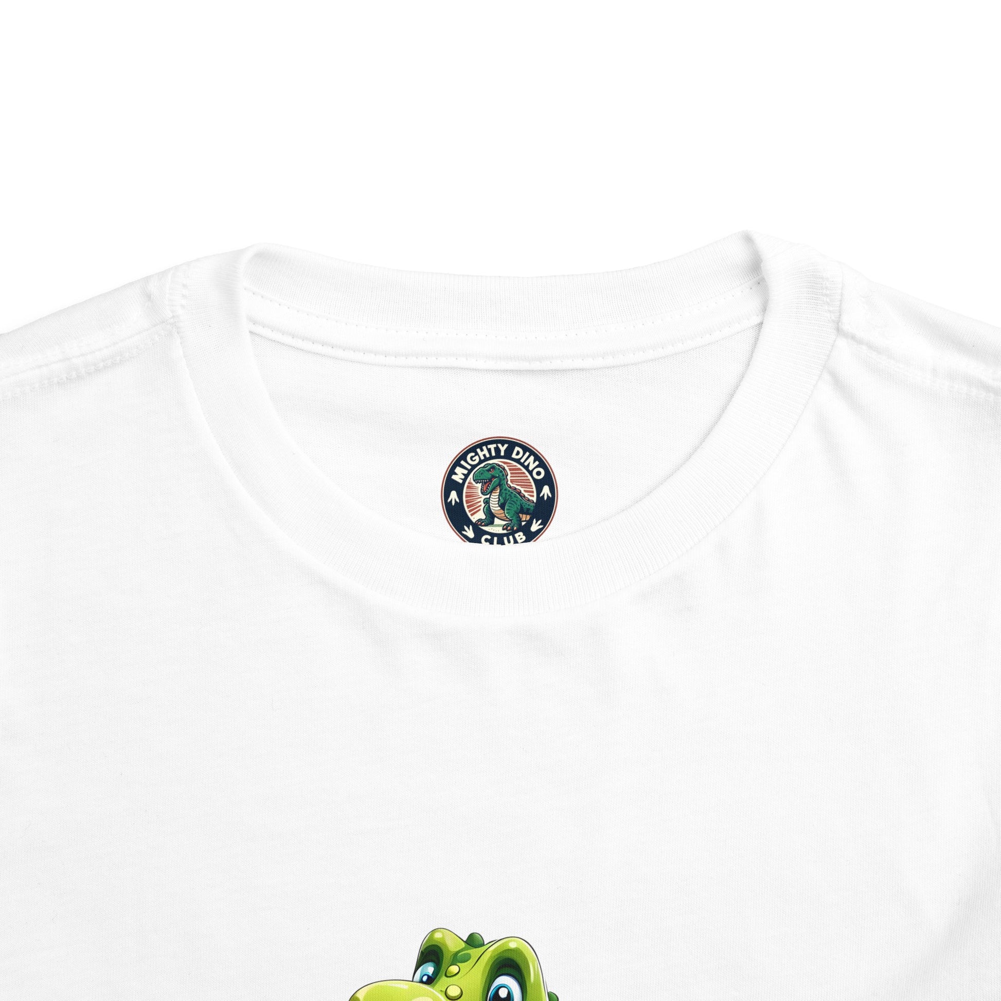 Soccersaurus Rex Toddler Short Sleeve Tee White Label