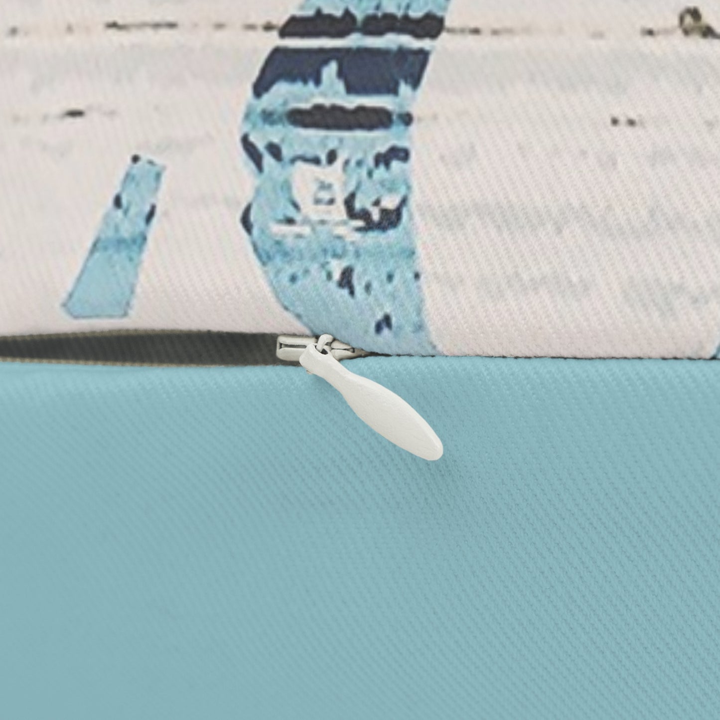 Beach Themed Decor, Coastal Post Card Rectangular Pillow 20x14