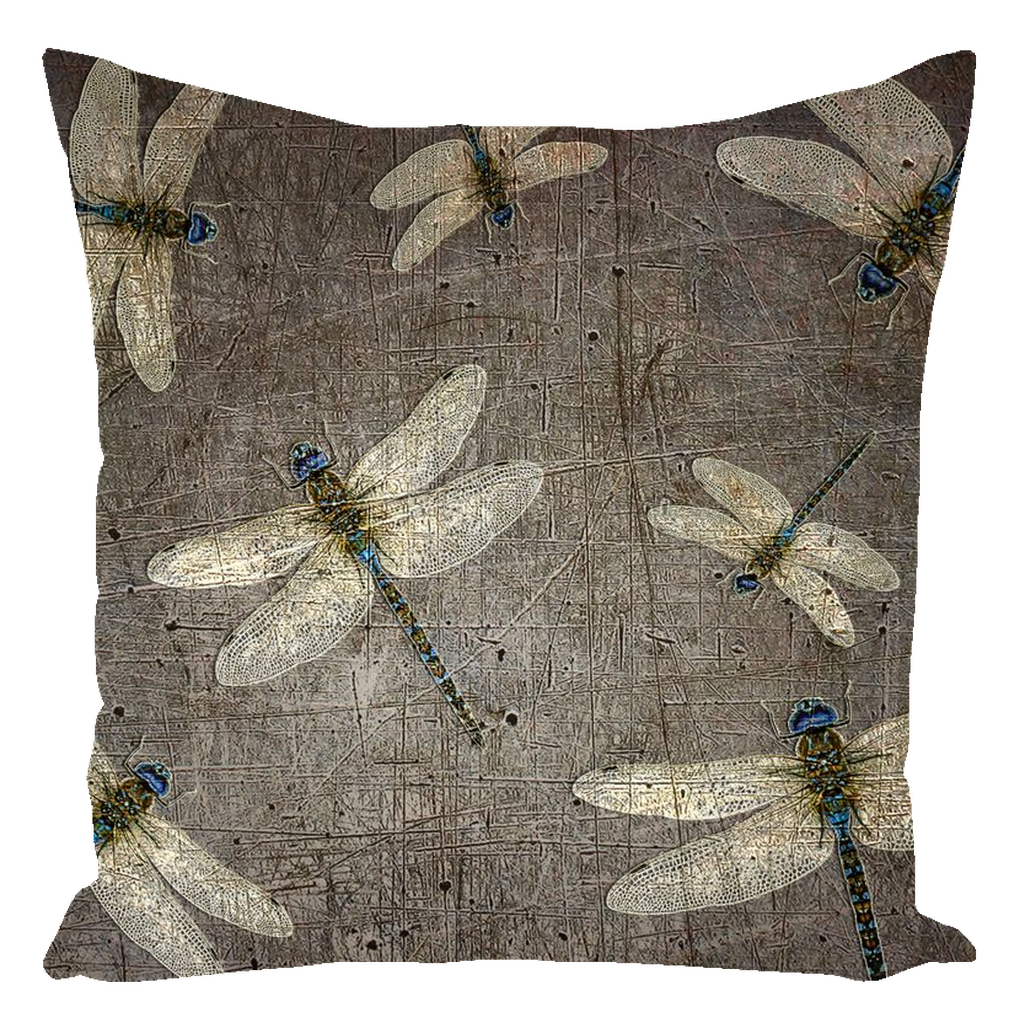  Dragonfly on Distressed Gray Background back